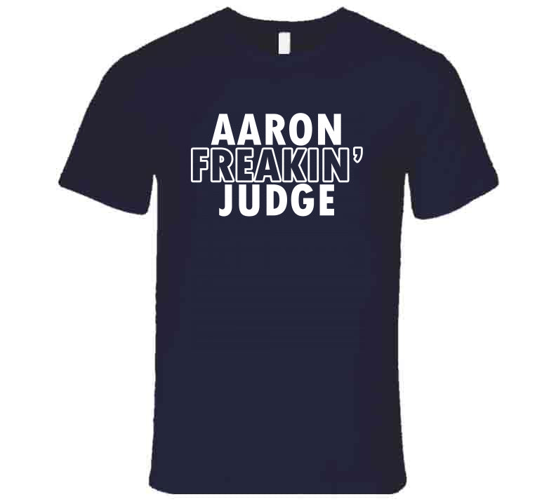 Aaron Judge New York Yankees Face Baseball Fan T Shirt