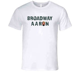 Aaron Rodgers Broadway Aaron New York Football Fan V2 T Shirt