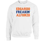 Edgardo Alfonzo Freakin New York Baseball Fan V2 T Shirt