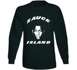 Sauce Gardner Sauce Island New York Football Fan T Shirt