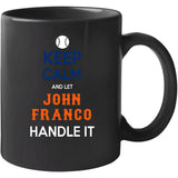 John Franco Keep Calm New York Baseball Fan T Shirt