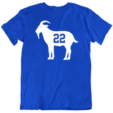 Mike Bossy Goat 22 New York Hockey Fan T Shirt