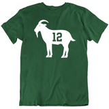 Joe Namath Goat 12 New York Football Fan T Shirt