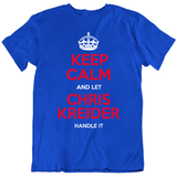 Chris Kreider Keep Calm New York Hockey Fan T Shirt