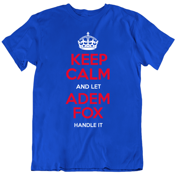 Adam Fox Keep Calm New York Hockey Fan T Shirt