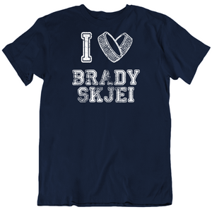 Brady Skjei I Heart New York Hockey Fan T Shirt