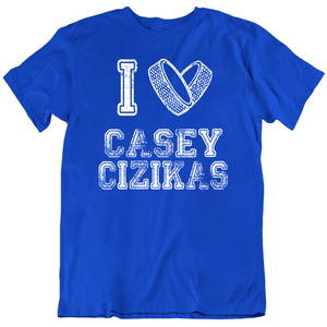 Casey Cizikas I Heart New York Hockey Fan T Shirt