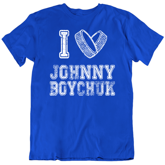 Johnny Boychuk I Heart New York Hockey Fan T Shirt