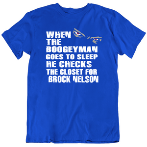 Brock Nelson Boogeyman Ny Hockey Fan T Shirt