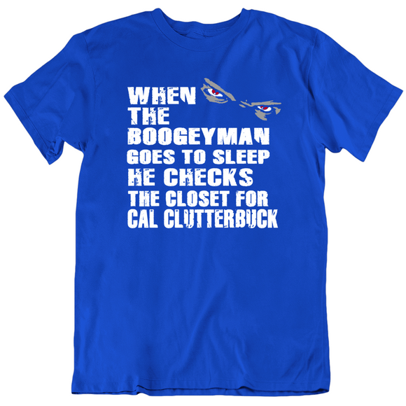 Cal Clutterbuck Boogeyman Ny Hockey Fan T Shirt