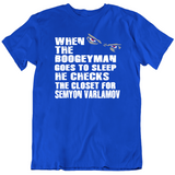 Semyon Varlamov Boogeyman Ny Hockey Fan T Shirt