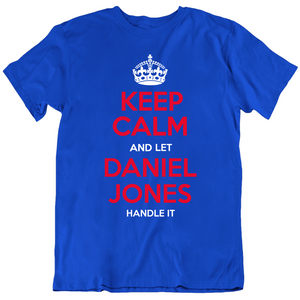 Daniel Jones Keep Calm New York Football Fan T Shirt