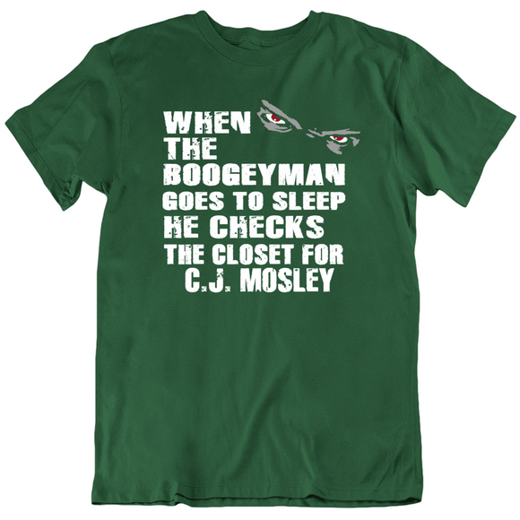 Cj Mosley Boogeyman Ny Football Fan T Shirt
