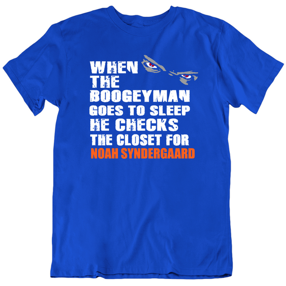 Noah Syndergaard Boogeyman New York Baseball Fan T Shirt
