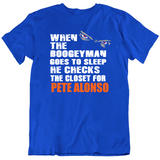 Pete Alonso Boogeyman New York Baseball Fan T Shirt