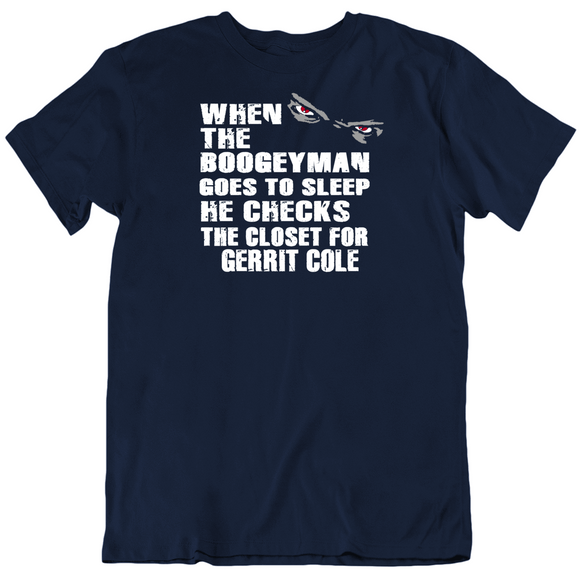 Gerrit Cole Boogeyman Ny Baseball Fan T Shirt
