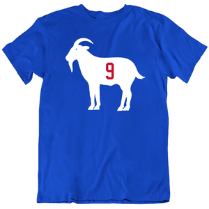 Andy Bathgate Goat 9 New York Hockey Fan T Shirt