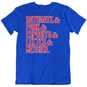 The Captains Legendary New York Hockey Fan T Shirt