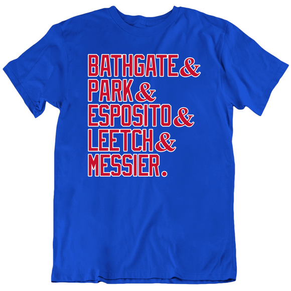 The Captains Legendary New York Hockey Fan T Shirt