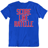 Jean Ratelle Score Like Ratelle New York Hockey Fan T Shirt