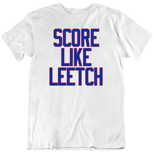 Brian Leetch Score Like Leetch New York Hockey Fan V3 T Shirt