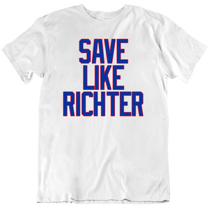 Mike Richter Save Like Richter New York Hockey Fan V3 T Shirt