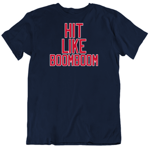 Jeff Beukeboom Hit Like Boom Boom New York Hockey Fan V2 T Shirt