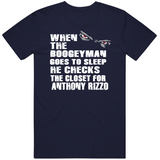 Anthony Rizzo Boogeyman New York Baseball Fan T Shirt