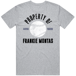 Frankie Montas Property Of 5 New York Baseball Fan T Shirt