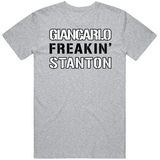 Giancarlo Stanton Freakin New York Baseball Fan V2 T Shirt