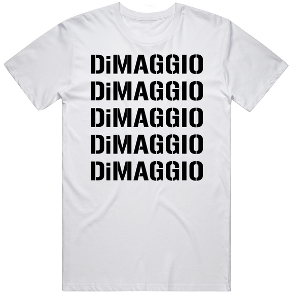 Joe DiMaggio X5 New York Baseball Fan T Shirt