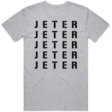 Derek Jeter X5 New York Baseball Fan V2 T Shirt