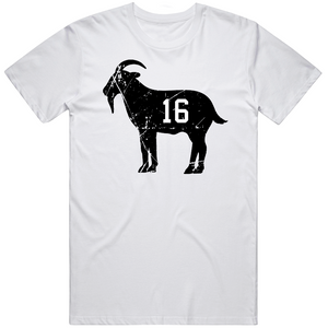 Whitey Ford Goat 16 New York Baseball Fan Distressed T Shirt