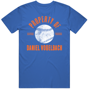 Daniel Vogelbach Property Of New York Baseball Fan T Shirt