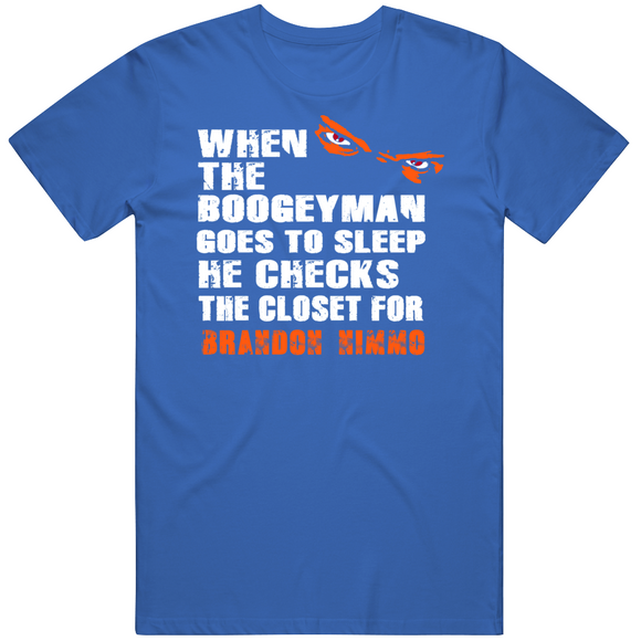 Brandon Nimmo Boogeyman New York Baseball Fan T Shirt