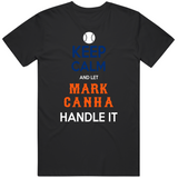 Mark Canha Keep Calm New York Baseball Fan V2 T Shirt