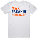 Max Scherzer Freakin New York Baseball Fan V2 T Shirt