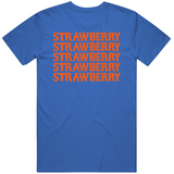 Darryl Strawberry X5 New York Baseball Fan T Shirt