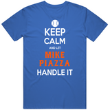 Mike Piazza Keep Calm New York Baseball Fan T Shirt