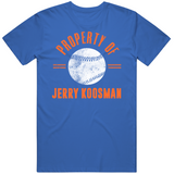 Jerry Koosman Property Of New York Baseball Fan T Shirt