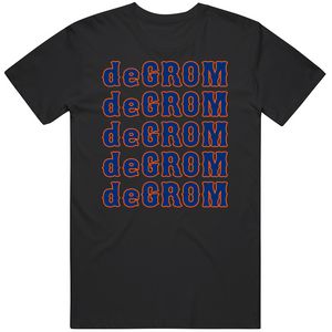 Jacob deGrom X5 New York Baseball Fan V3 T Shirt