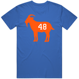 Jacob deGrom Goat 48 New York Baseball Fan T Shirt