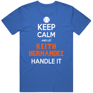 Keith Hernandez Keep Calm New York Baseball Fan T Shirt