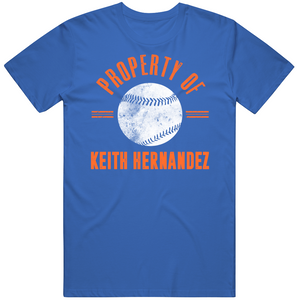 Keith Hernandez Property Of New York Baseball Fan T Shirt