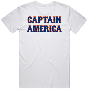 David Wright Captain America New York Baseball Fan V2 T Shirt