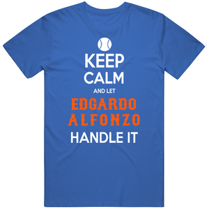 Edgardo Alfonzo Keep Calm New York Baseball Fan T Shirt