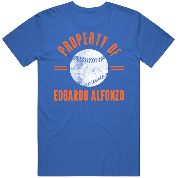 Edgardo Alfonzo Property Of New York Baseball Fan T Shirt