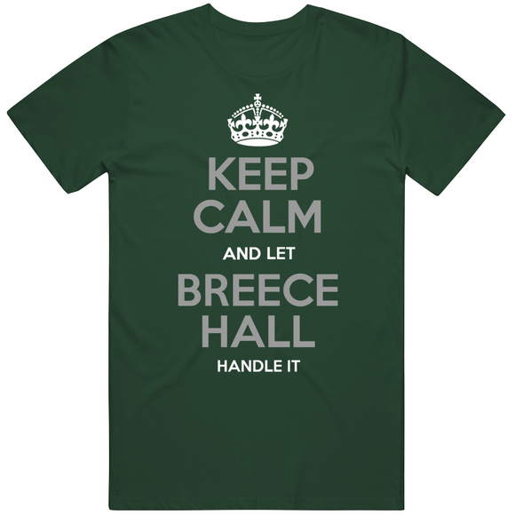 Breece Hall Keep Calm New York Football Fan T Shirt