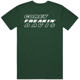 Corey Davis Freakin New York Football Fan T Shirt