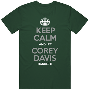 Corey Davis Keep Calm New York Football Fan T Shirt